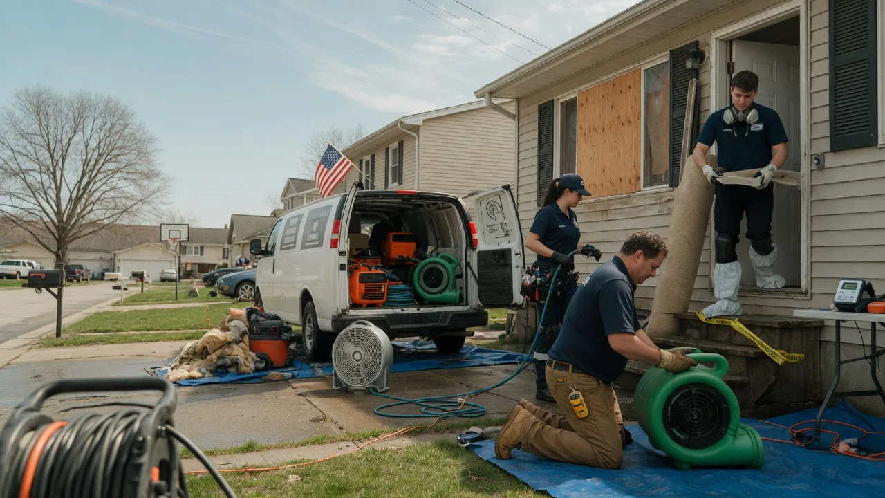 Water Damage Restoration in Milford, TX near me